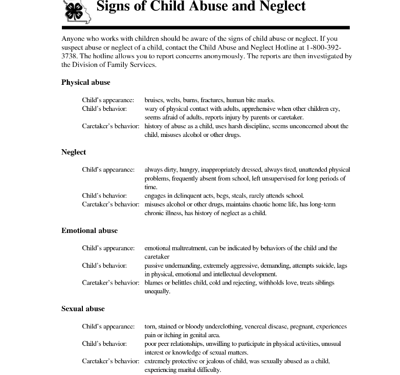 research paper about child abuse